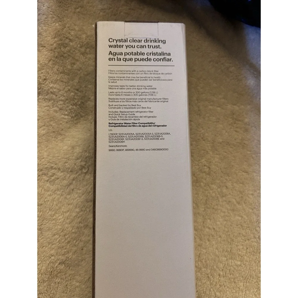 NSF 42/53 Water Filter Replacement for Select LG‎ & KENMORE! NEW